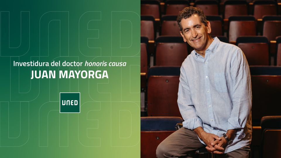 Acto de investidura Doctores Honoris Causa UNED 2025: Juan Mayorga